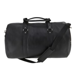 Baggler Leather Duffle Bag with Detachable Suit Carrier